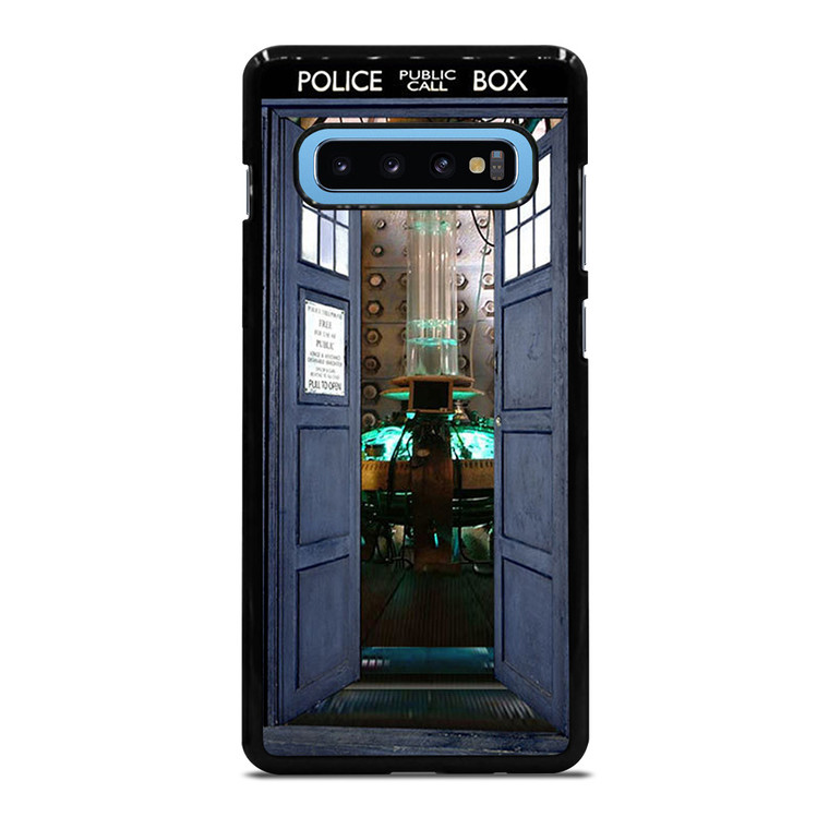 DR. WHO TARDIS OPEN THE DOOR Samsung Galaxy S10 Plus Case