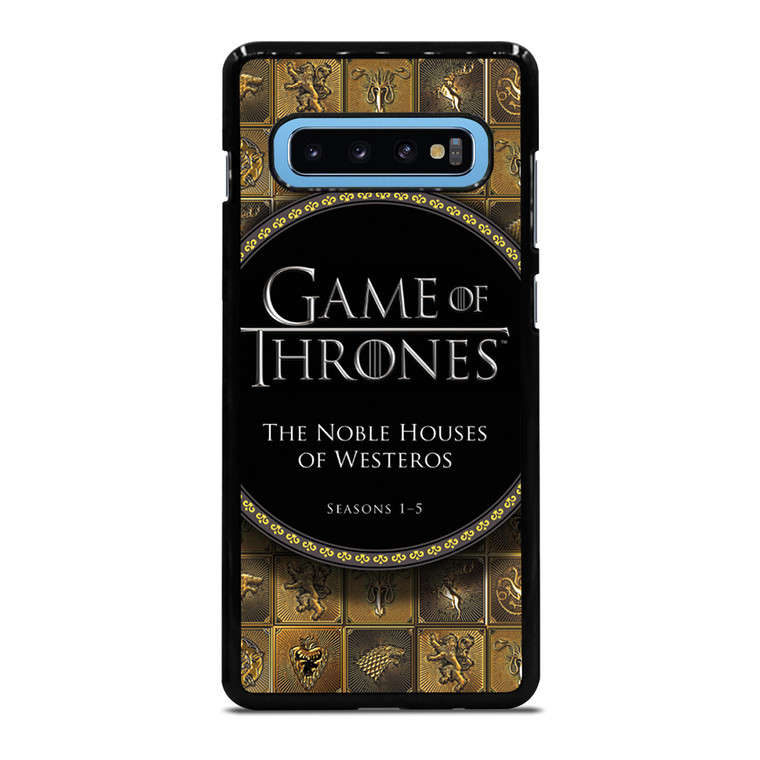 GAME OF THRONES THE NOBLE HOUSES OF WESTEROS Samsung Galaxy S10 Plus Case