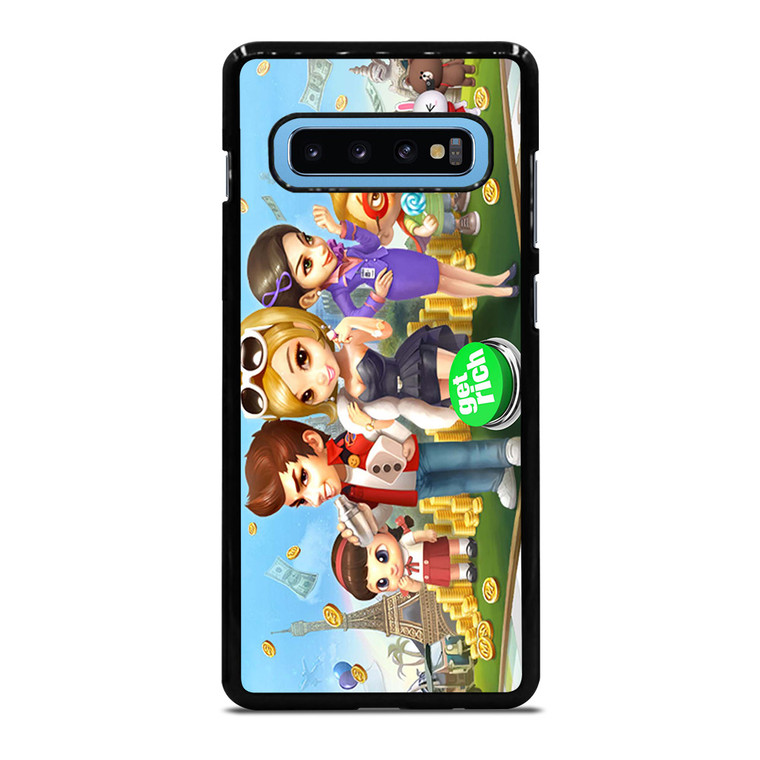 GET RICH GAME Line Samsung Galaxy S10 Plus Case