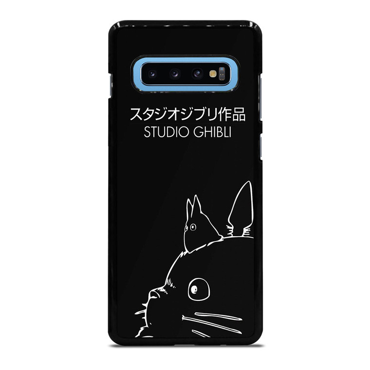 GHIBI STUDIO TOTORU SIMPLE BLACK Samsung Galaxy S10 Plus Case