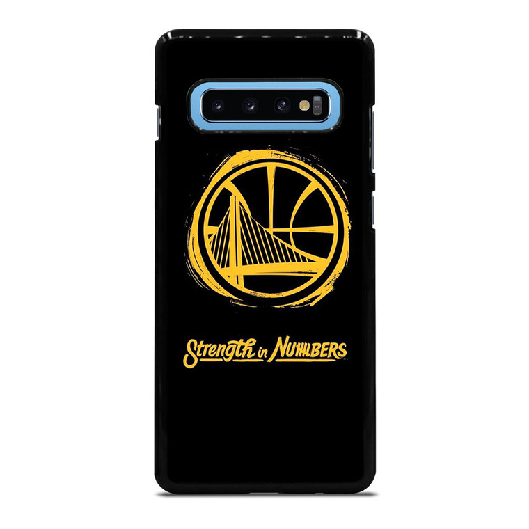 GOLDEN STATE WARRIORS LOGO STRENGTH IN NUMBERS Samsung Galaxy S10 Plus Case