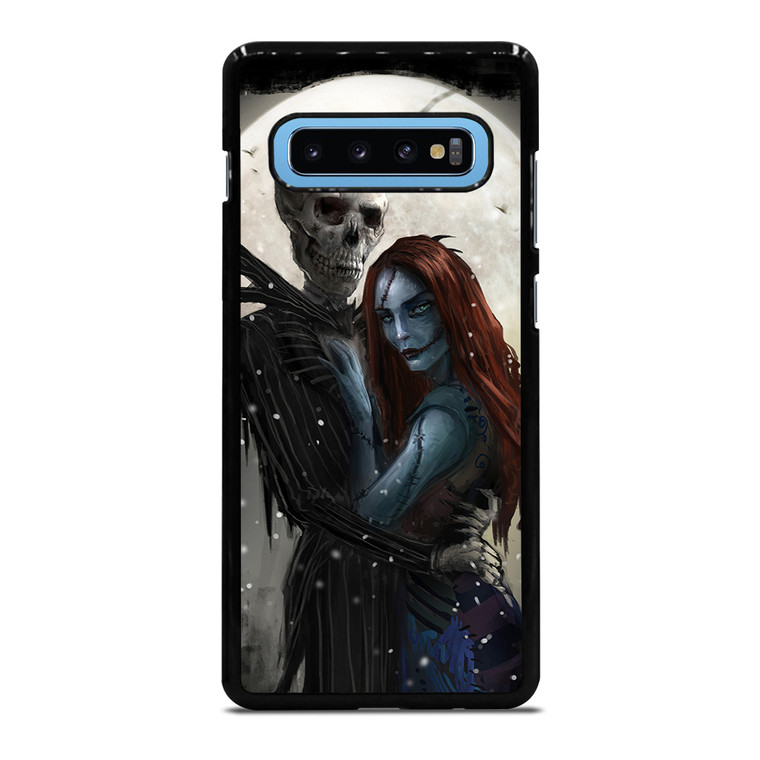 JACK AND SALLY NIGHTMARE BEFORE CHRISTMAS Samsung Galaxy S10 Plus Case