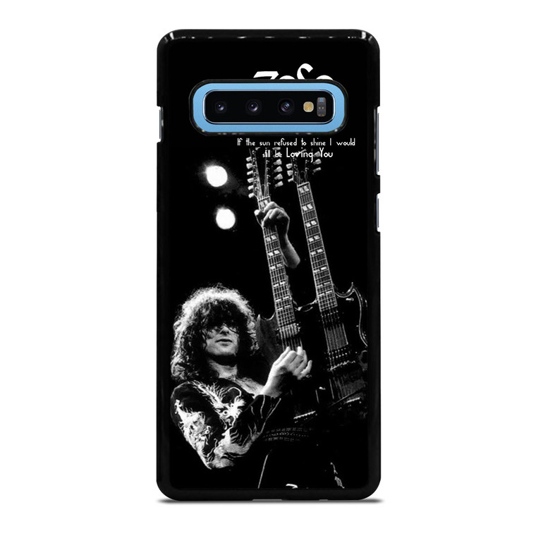 JIMMY PAGE LED ZEPPELIN Samsung Galaxy S10 Plus Case