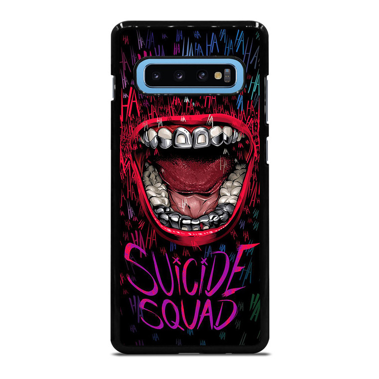JOKER COMIC SUICIDE SQUAD HAHAHA Samsung Galaxy S10 Plus Case
