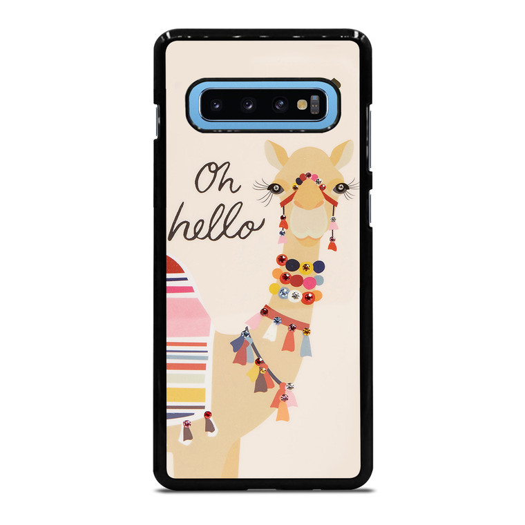 KATE SPADE CAMEL OH HELLO Samsung Galaxy S10 Plus Case