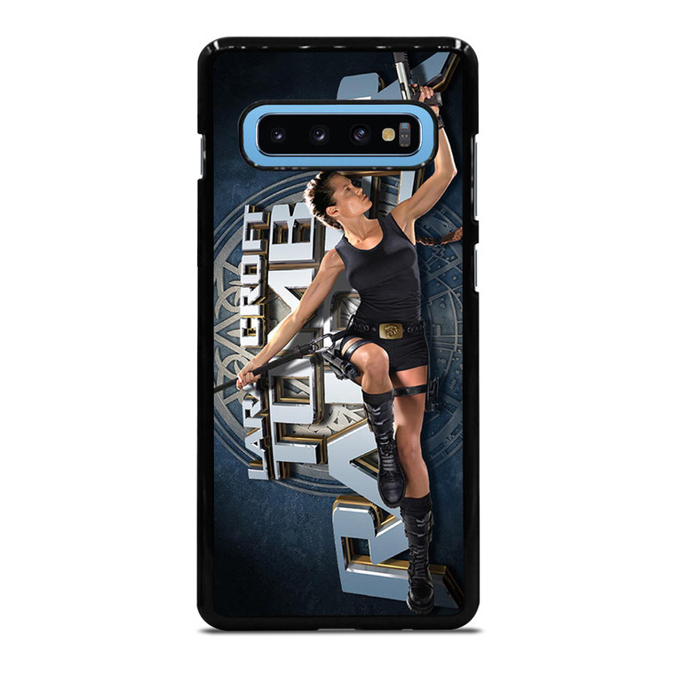LARA CROFT TOMB RAIDER iPhone XR Plastic Black Samsung Galaxy S10 Plus Case