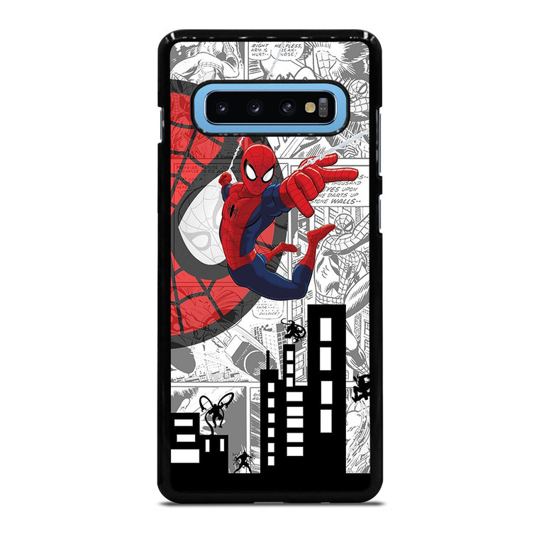 MARVEL SPIDERMAN COMIC CARTOON Samsung Galaxy S10 Plus Case