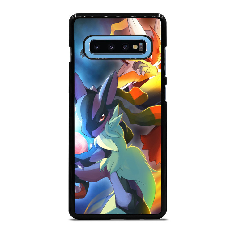 MEGA BLAZIKEN VS MEGA LUCARIO Samsung Galaxy S10 Plus Case