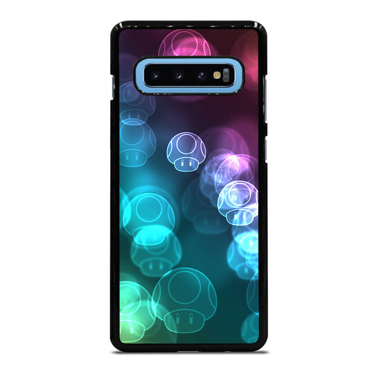 MUSHROOM NEON MARIO BROSS Samsung Galaxy S10 Plus Case