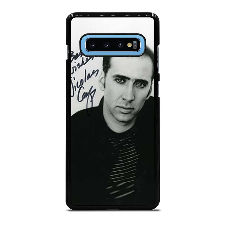 NICOLAS CAGE SIGNATURE Samsung Galaxy S10 Plus Case