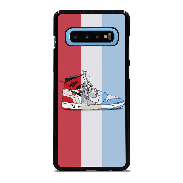 NIKE AIR JORDAN SHOES CARTOON Samsung Galaxy S10 Plus Case