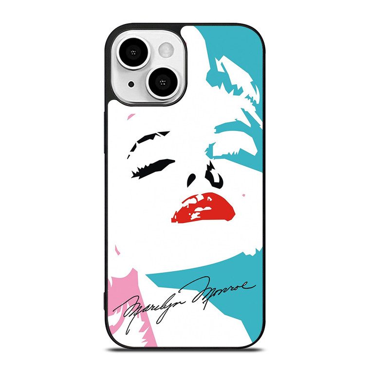 MARILYN MONROE SIGNATURE iPhone 13 Mini Case