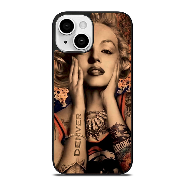 MARILYN MONROE TATTOO FAN ART iPhone 13 Mini Case