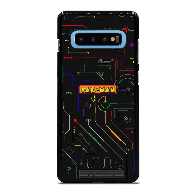 PAC MAN CIRCUIT ENGINE Samsung Galaxy S10 Plus Case