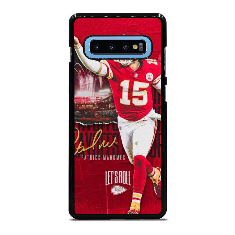 PATRICK MAHOMES KC CHIEFS Samsung Galaxy S10 Plus Case
