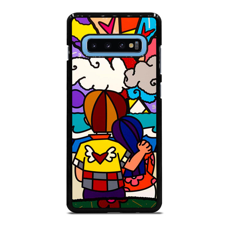 POP ART ROMERO BRITTO Samsung Galaxy S10 Plus Case