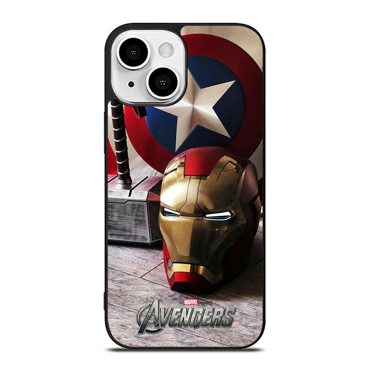 MARVEL AVENGER TEAM CAPTAIN AMERICA IRONMAN THOR iPhone 13 Mini Case