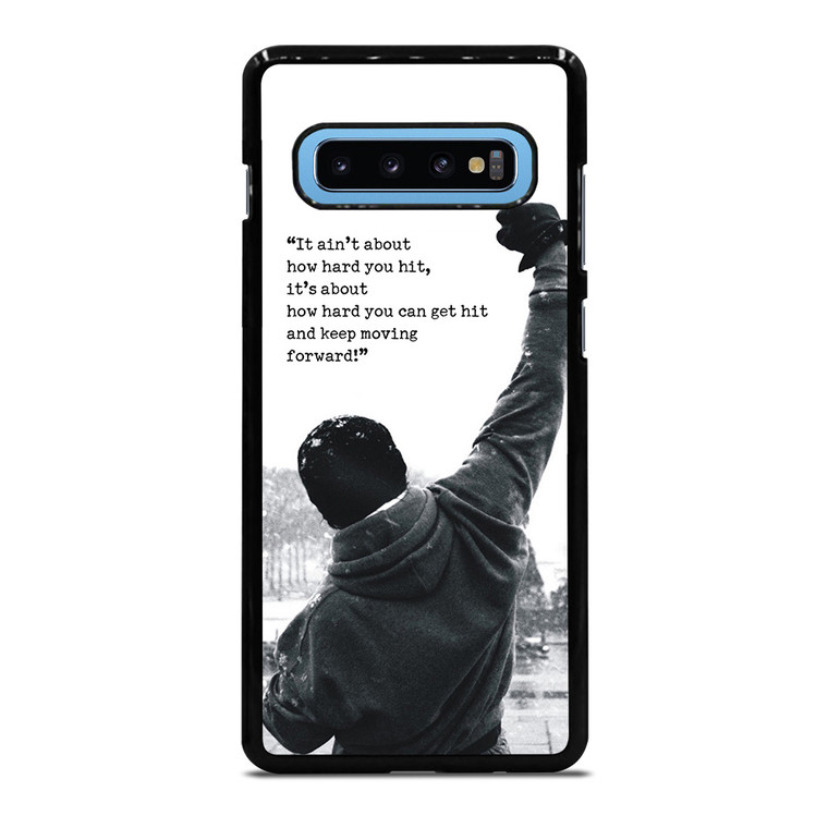 ROCKY MOTIVATIONAL QUOTES Samsung Galaxy S10 Plus Case ROCKY MOTIVATIONAL QUOTES Samsung Galaxy S10 Plus Case