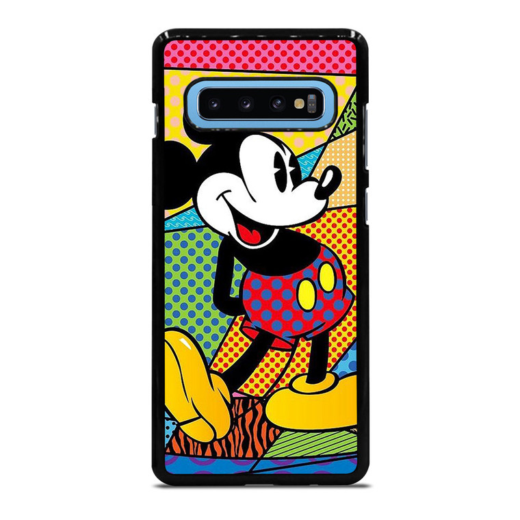 ROMERO BRITTO MICKEY MOUSE 2 Samsung Galaxy S10 Plus Case