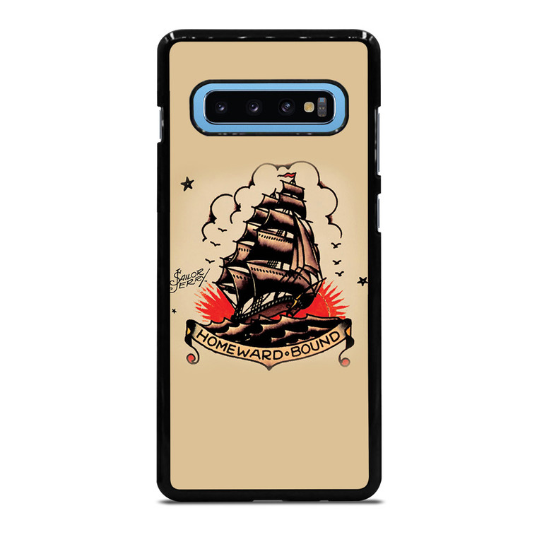SAILOR JERRY TATTOO HOMEWARD BOUND Samsung Galaxy S10 Plus Case