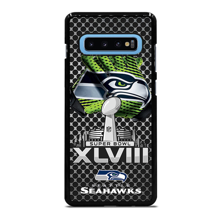 SEATTLE SEAHAWKS SUPER BOWL 48 Samsung Galaxy S10 Plus Case