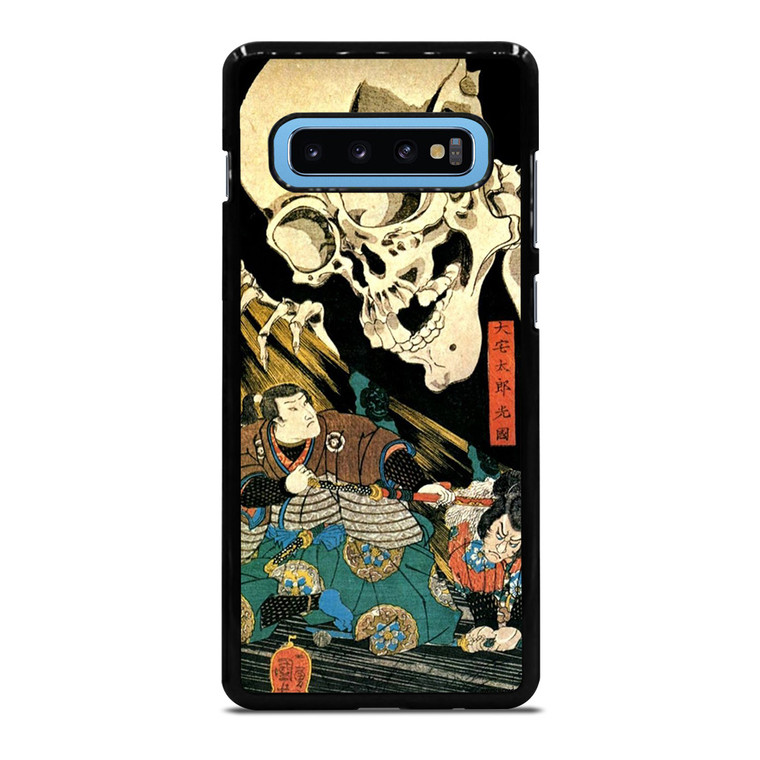 SKULL JAPANESE ART STYLE Samsung Galaxy S10 Plus Case