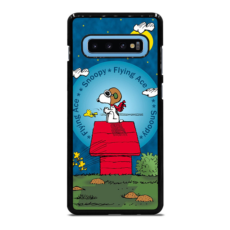 SNOOPY FLYING ACE Samsung Galaxy S10 Plus Case