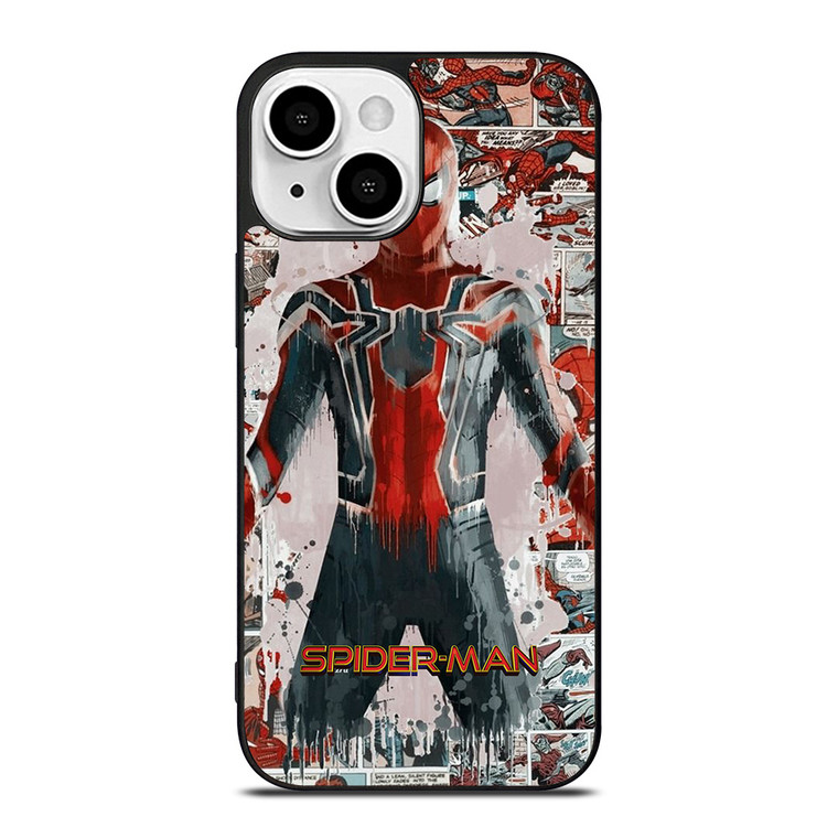 MARVEL SPIDERMAN COMIC MEALTY iPhone 13 Mini Case