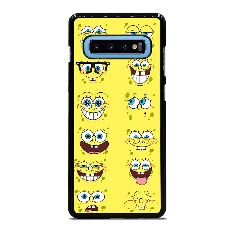 SPONGE BOB MOOD FACE Samsung Galaxy S10 Plus Case