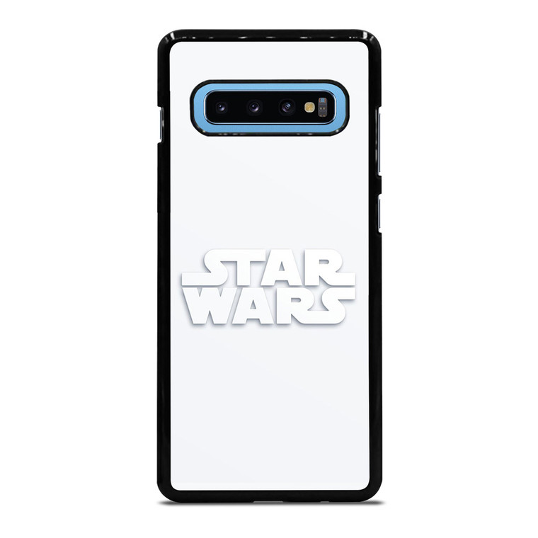 STARWARS LOGO WHITE Samsung Galaxy S10 Plus Case