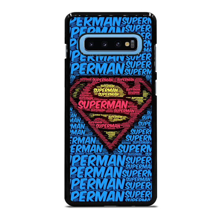 SUPERMAN LOGO ART Samsung Galaxy S10 Plus Case