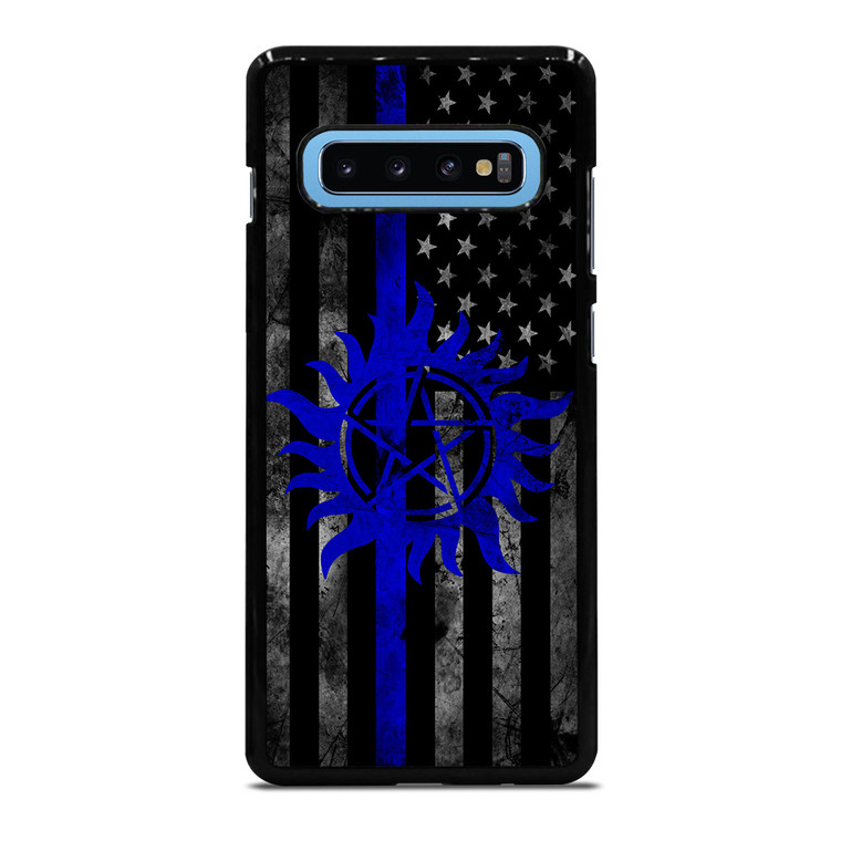 SUPERNATURAL LOGO 2 Samsung Galaxy S10 Plus Case