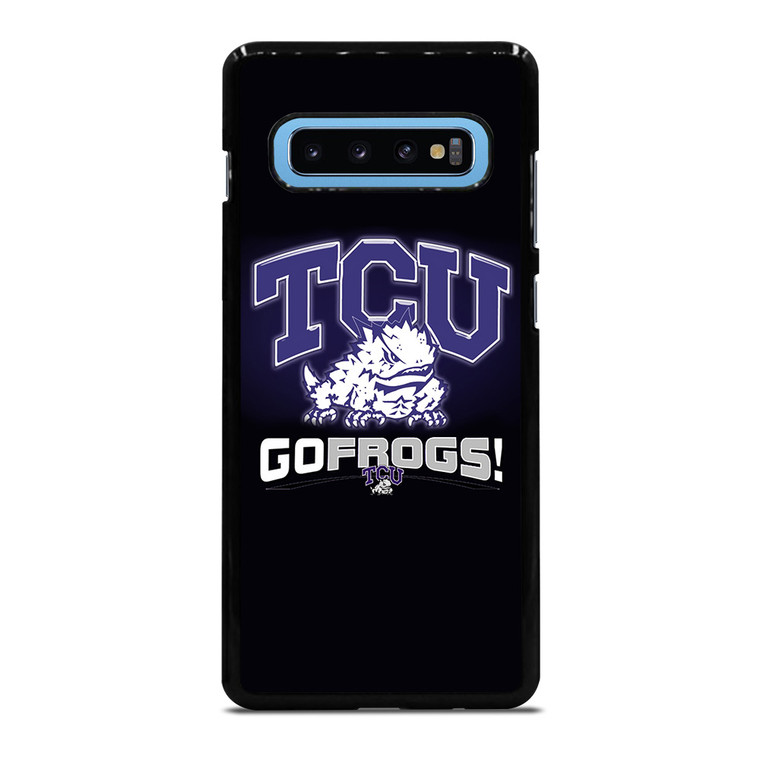 TCU HORNED FROGS COLLEGE Samsung Galaxy S10 Plus Case