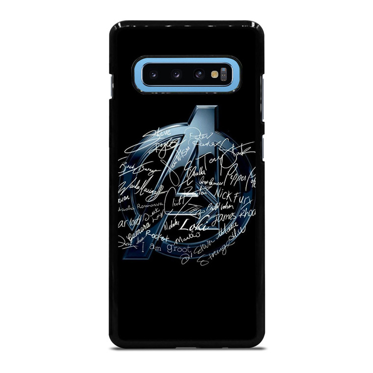 THE AVENGERS SIGNATURE Samsung Galaxy S10 Plus Case