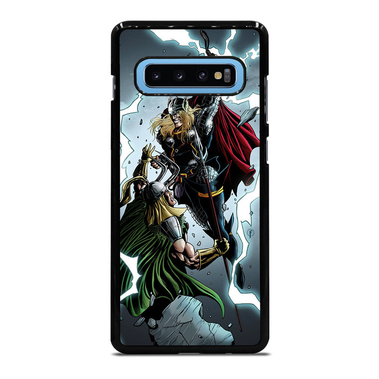 THOR VS LOKI ANIME Samsung Galaxy S10 Plus Case