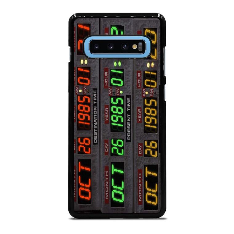 TIME CIRCUITS BACK TO THE FUTURE Samsung Galaxy S10 Plus Case