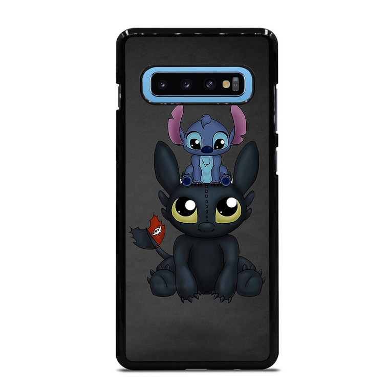 TOOTHLESS AND STITCH 2 Samsung Galaxy S10 Plus Case