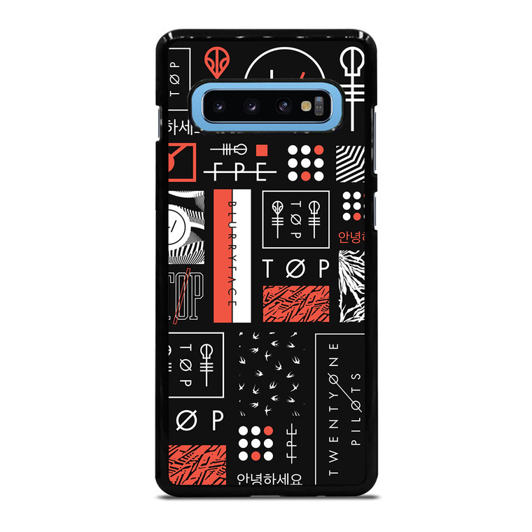 TWENTY ONE PILOTS BLURRYFACE ART Samsung Galaxy S10 Plus Case