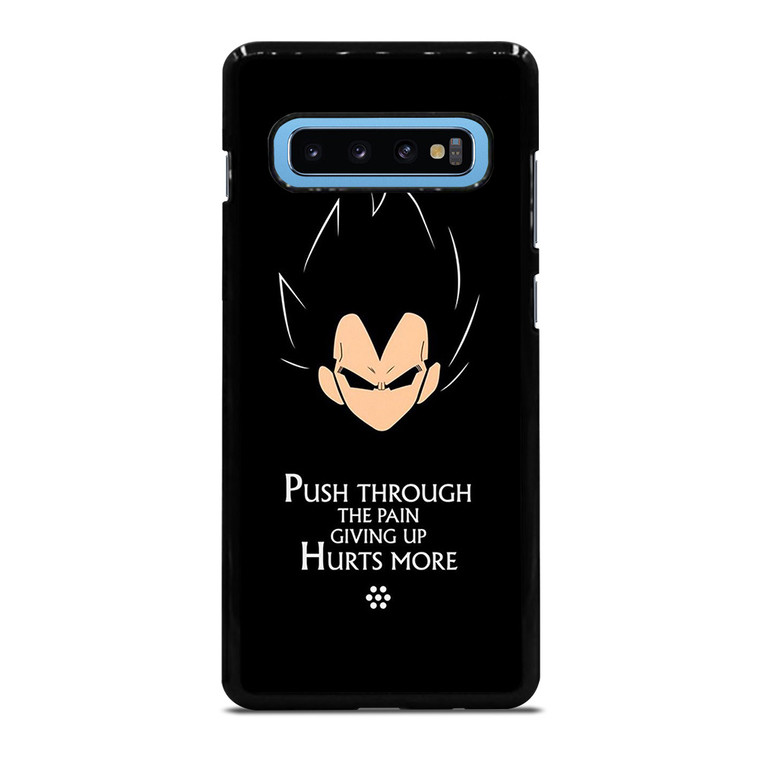 VEGETA QUOTE DRAGON BALL Z Samsung Galaxy S10 Plus Case