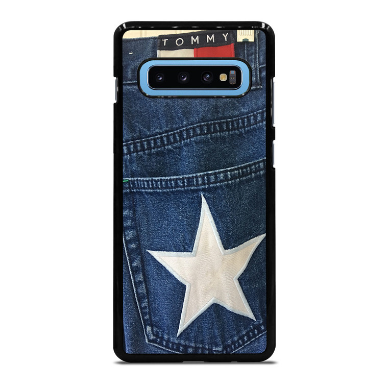 VINTAGE 90s TOMMY HILFIGER DENIM Samsung Galaxy S10 Plus Case