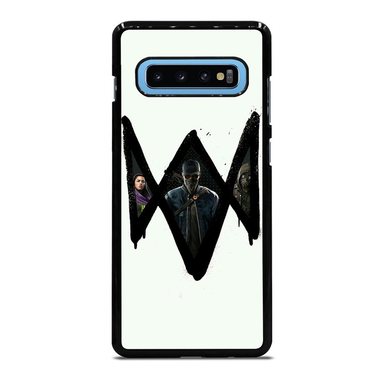 WATCH DOGS 2 LOGO ART Samsung Galaxy S10 Plus Case