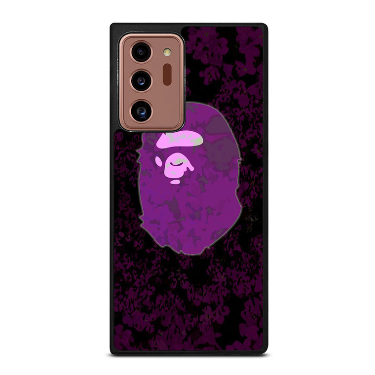 BAPE LOGO VIOLET Samsung Galaxy Note 20 Ultra Case