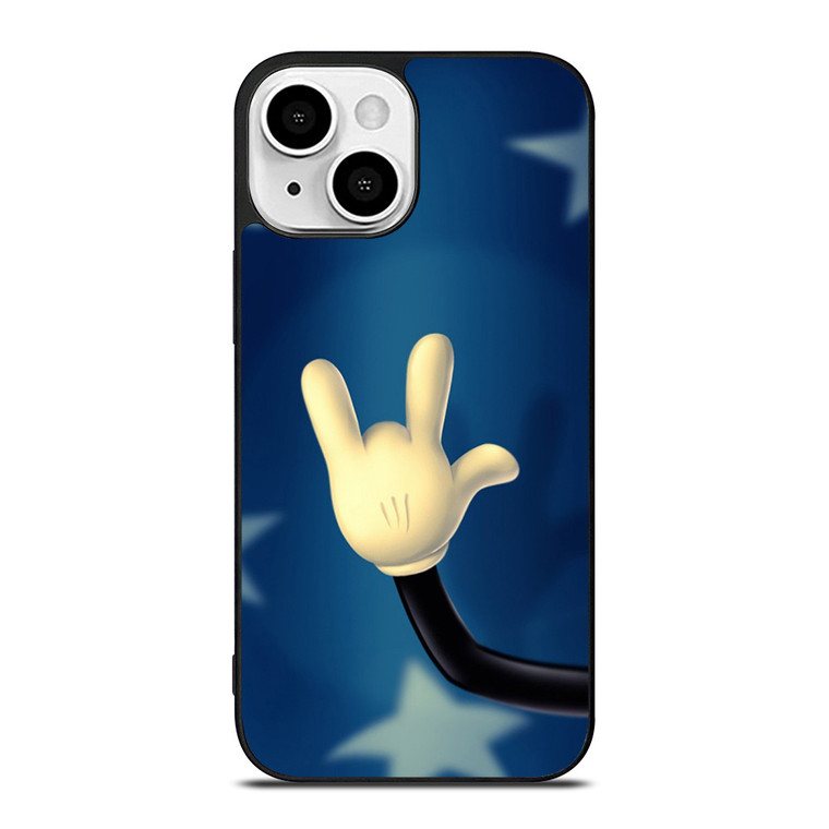 MICKEY MOUSE FINGER STYLE iPhone 13 Mini Case