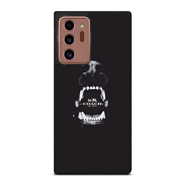 COACH NEW YORK LOGO DOG Samsung Galaxy Note 20 Ultra Case
