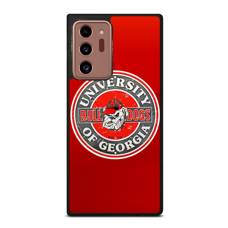 GEORGIA BULLDOGS UGA UNIVERSITY Samsung Galaxy Note 20 Ultra Case