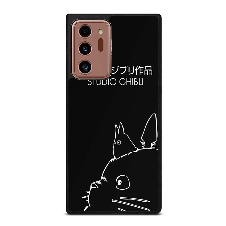 GHIBI STUDIO TOTORU SIMPLE BLACK Samsung Galaxy Note 20 Ultra Case