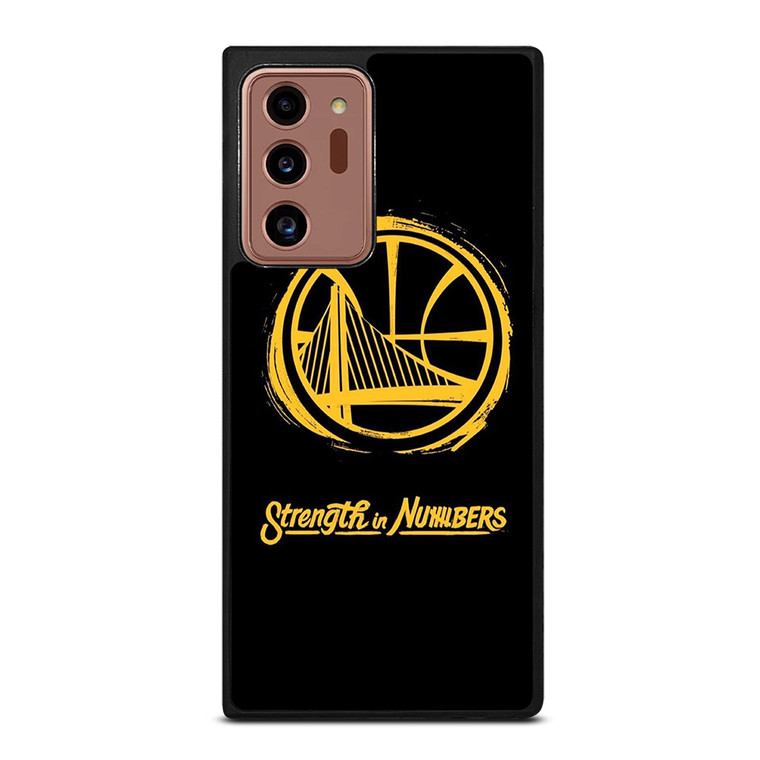 GOLDEN STATE WARRIORS LOGO STRENGTH IN NUMBERS Samsung Galaxy Note 20 Ultra Case