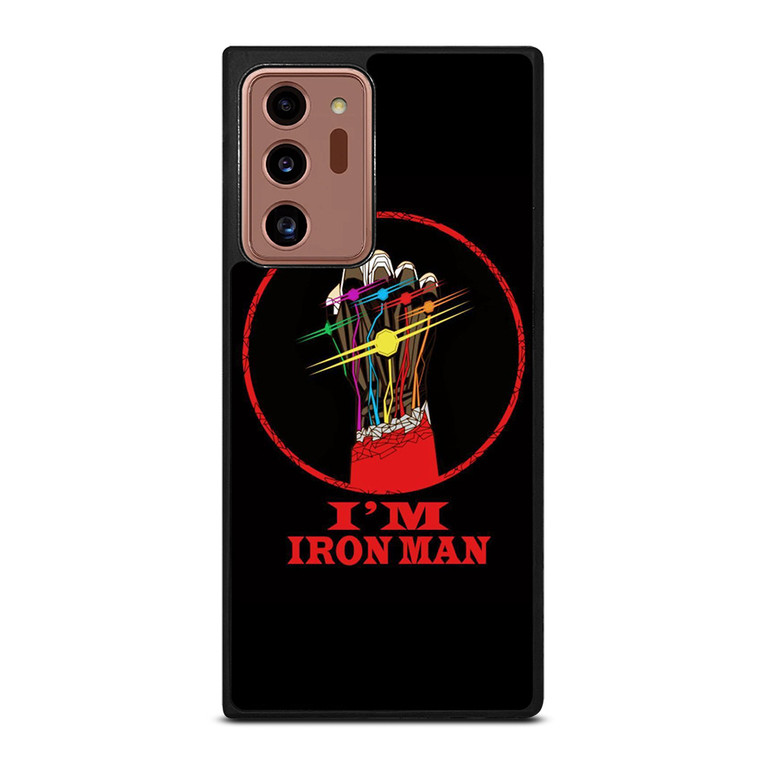 I AM IRON MAN INFINITY STONE Samsung Galaxy Note 20 Ultra Case
