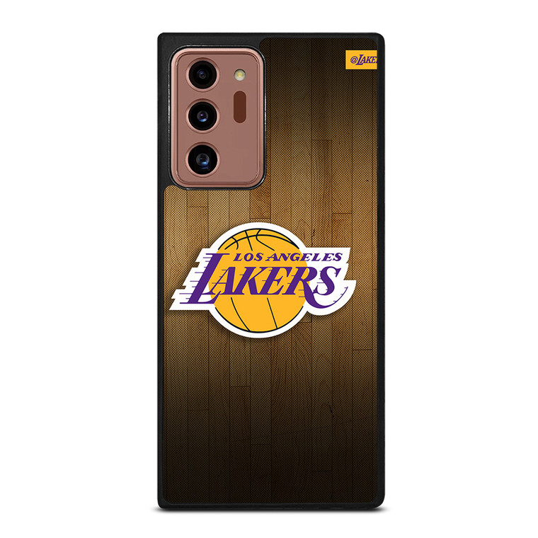 LA LAKERS BASKETBALL WOODEN Samsung Galaxy Note 20 Ultra Case