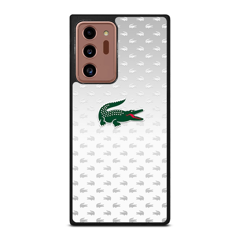 LACOSTE SILVER PATTERN Samsung Galaxy Note 20 Ultra Case